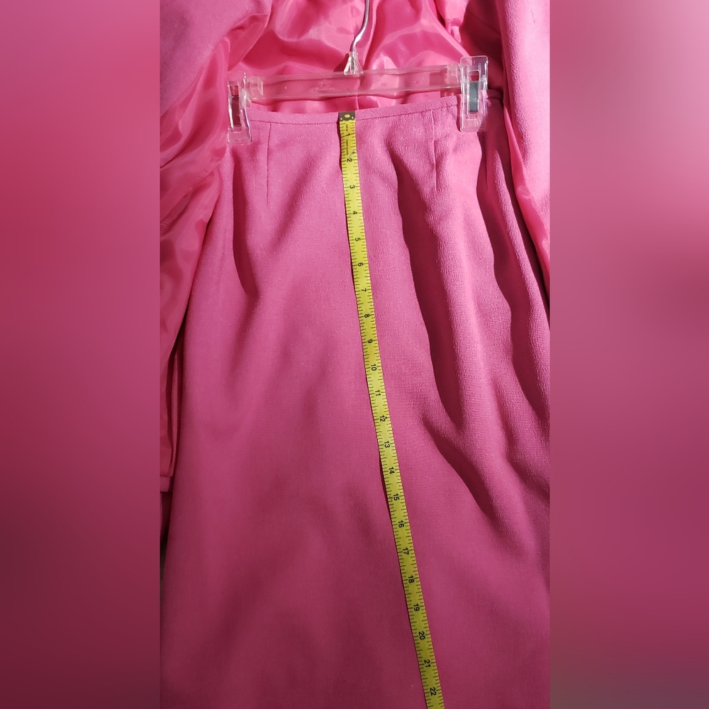 Kasper 4P Barbie Pink Suit - Picture 4 of 10